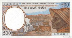 500 Francs ZENTRALAFRIKANISCHE LÄNDER  1994 P.501Nb ST