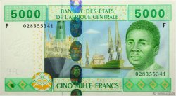 5000 Francs CENTRAL AFRICAN STATES  2002 P.509Fa UNC
