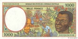1000 Francs ZENTRALAFRIKANISCHE LÄNDER  1993 P.602Pa ST