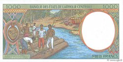 1000 Francs ZENTRALAFRIKANISCHE LÄNDER  1997 P.602Pd ST