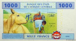 1000 Francs CENTRAL AFRICAN STATES  2002 P.607C UNC