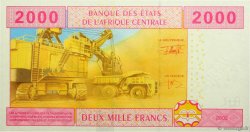 2000 Francs CENTRAL AFRICAN STATES  2002 P.608C UNC