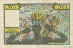 50 Francs STATI AMERICANI AFRICANI  1958 P.001 BB