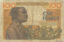 100 Francs WEST AFRIKANISCHE STAATEN  1959 P.002a SGE