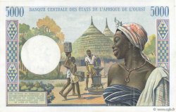 5000 Francs ESTADOS DEL OESTE AFRICANO  1961 P.104Ab MBC+