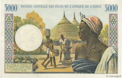 5000 Francs STATI AMERICANI AFRICANI  1966 P.104Ag SPL