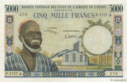 5000 Francs WEST AFRIKANISCHE STAATEN  1968 P.104Ah fST