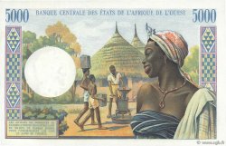 5000 Francs STATI AMERICANI AFRICANI  1970 P.104Aj AU