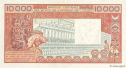 10000 Francs STATI AMERICANI AFRICANI  1989 P.109Ai AU