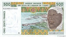 500 Francs WEST AFRICAN STATES  2002 P.110Am UNC-