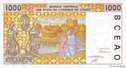 1000 Francs WEST AFRICAN STATES  1991 P.111Aa UNC