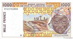 1000 Francs WEST AFRICAN STATES  1997 P.111Ag UNC