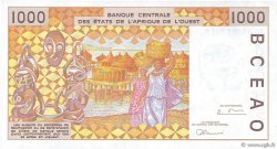 1000 Francs WEST AFRIKANISCHE STAATEN  1998 P.111Ah ST
