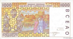 1000 Francs WEST AFRICAN STATES  2001 P.111Aj AU