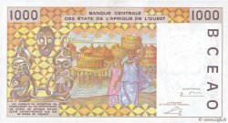 1000 Francs WEST AFRICAN STATES  2002 P.111Ak XF+