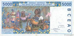 5000 Francs WEST AFRIKANISCHE STAATEN  1999 P.113Ai fST+
