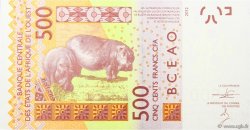 500 Francs STATI AMERICANI AFRICANI  2012 P.119A FDC