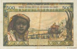 500 Francs ESTADOS DEL OESTE AFRICANO  1965 P.302Ce MBC