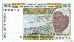500 Francs ESTADOS DEL OESTE AFRICANO  2001 P.310Cl SC