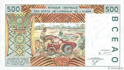 500 Francs STATI AMERICANI AFRICANI  2001 P.310Cl AU