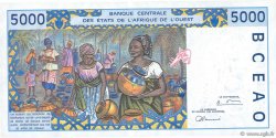 5000 Francs STATI AMERICANI AFRICANI  1997 P.313Cf q.FDC