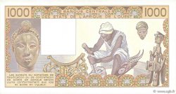 1000 Francs WEST AFRICAN STATES  1989 P.406Di AU