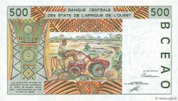 500 Francs WEST AFRICAN STATES  1991 P.410Da UNC