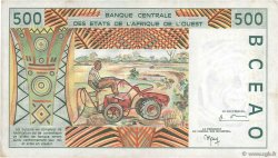 500 Francs WEST AFRICAN STATES  1999 P.410Dj XF