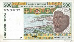 500 Francs WEST AFRICAN STATES  2001 P.410Dl XF+