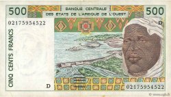 500 Francs ESTADOS DEL OESTE AFRICANO  2002 P.410Dm MBC