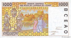1000 Francs WEST AFRICAN STATES  1991 P.411Da UNC