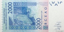 2000 Francs ESTADOS DEL OESTE AFRICANO  2012 P.619H FDC