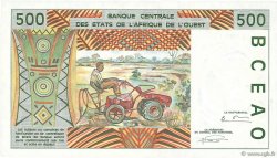 500 Francs WEST AFRIKANISCHE STAATEN  1994 P.710Kd ST