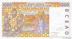 1000 Francs ESTADOS DEL OESTE AFRICANO  2002 P.711Kl EBC
