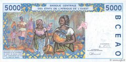 5000 Francs WEST AFRIKANISCHE STAATEN  1998 P.713Kg ST
