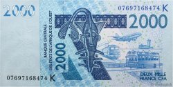2000 Francs STATI AMERICANI AFRICANI  2007 P.716Ke FDC