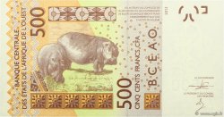 500 Francs ESTADOS DEL OESTE AFRICANO  2012 P.719Ka FDC