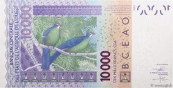 10000 Francs STATI AMERICANI AFRICANI  2011 P.718K FDC