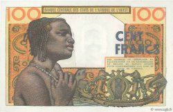 100 Francs ESTADOS DEL OESTE AFRICANO  1965 P.801Te FDC
