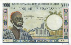 5000 Francs WEST AFRICAN STATES  1977 P.804Tm UNC-