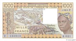 1000 Francs STATI AMERICANI AFRICANI  1989 P.807Ti FDC