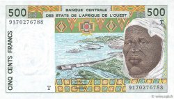 500 Francs WEST AFRICAN STATES  1991 P.810Ta UNC