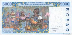 5000 Francs WEST AFRIKANISCHE STAATEN  1999 P.813Th fST+