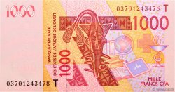 1000 Francs WEST AFRICAN STATES  2003 P.815Ta UNC