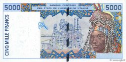 5000 Francs Épreuve ESTADOS DEL OESTE AFRICANO  1992 P.113As SC+
