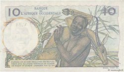 10 Francs FRENCH WEST AFRICA  1951 P.37 XF+