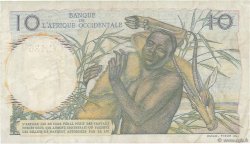 10 Francs FRENCH WEST AFRICA  1954 P.37 XF