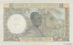 25 Francs FRENCH WEST AFRICA  1954 P.38 SC