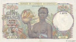 100 Francs AFRIQUE OCCIDENTALE FRANÇAISE (1895-1958)  1948 P.40 SUP+