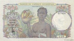 100 Francs FRENCH WEST AFRICA (1895-1958)  1949 P.40 AU